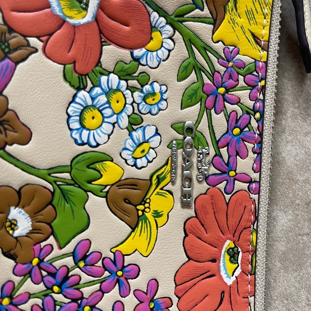 Coach Nolita Floral Print Bag - Multicolor - Picture 7 of 9